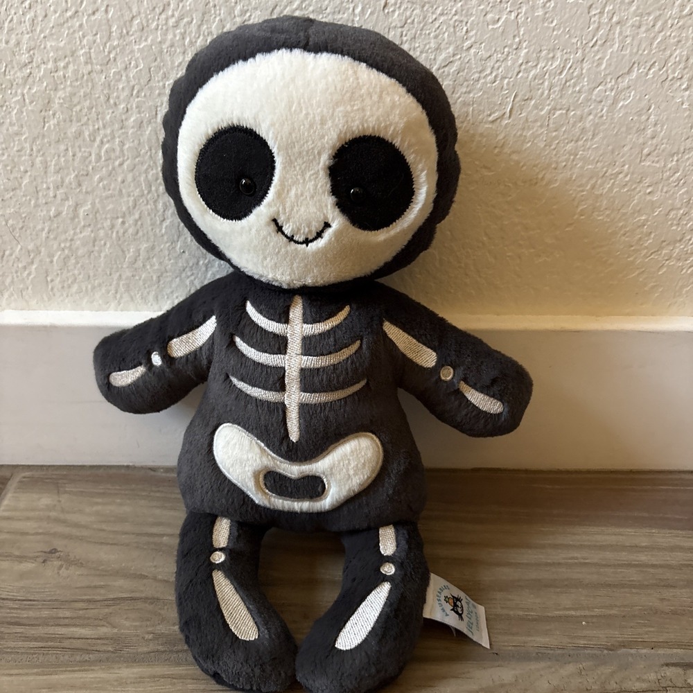Jellycat Skeleton Bob Soft Plush Toy Stuffed Halloween Amuseables SKE3B 13"